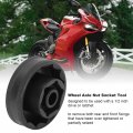 Oukens Wheel Axle Nut Tool Socket Motorcycle Sleeve Replacement For Ducati 1098 1198 1199s Multistrada Diavel