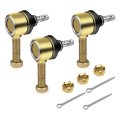 Right 7539 Left 7540 Hand Thread Tie Rod End For Club Car Ds Gas Electric Golf Cart Models 1984-2008 