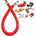 Br3448d-kit Climatek Falcon Deluxe Gas Hose Connector Kit Nsf 3 4 