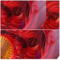 Waltyotur Clear Len Tail Lights Brake Lamp Right Passenger Light Red Replacement For 2003-2008 Toyota Corolla 8156002290