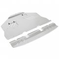 Engine Splash Shield For 2011-2014 Subaru Wrx Sti Impreza Any Trim Silvery Aluminum Under Tray Skid Plate 