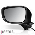 Auto Dynasty Ma1320195 Factory Style Driver Left Side Mirror Manual Folding Power Adjust Heated Glass Turn Signal Compatible