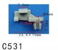 Autobahn88 Door Lock Rod Clip Compatible With Chrysler Gm Universal Use Pack Of 20