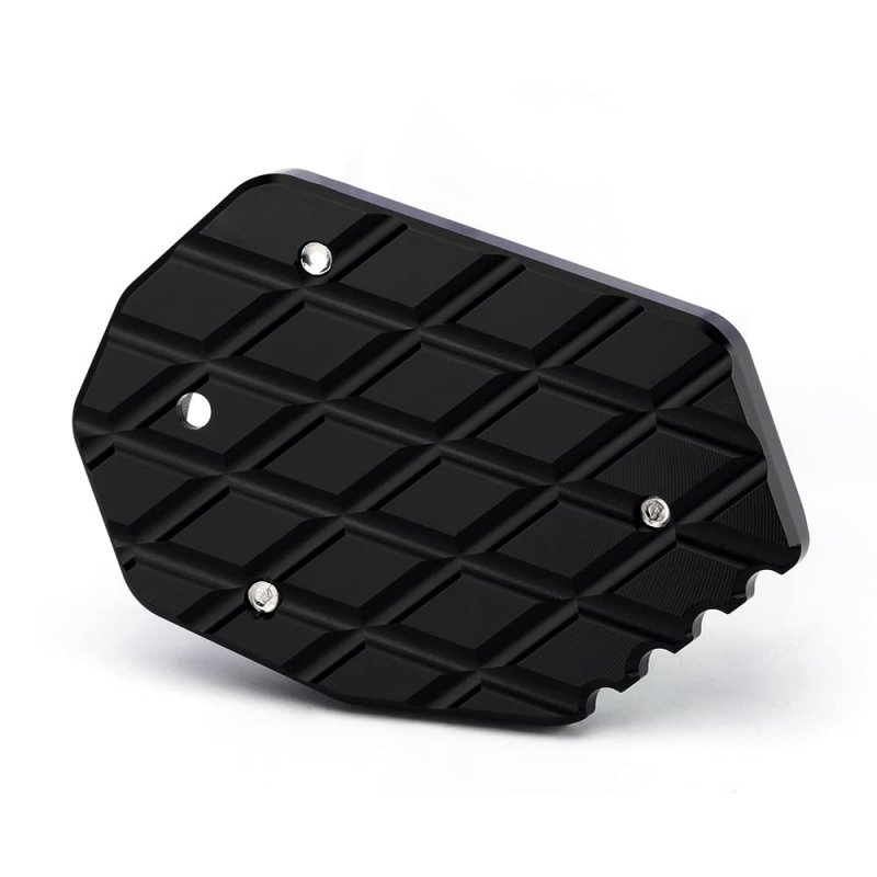 Mokiton Motorcycle Side Stand Extension Kickstand Plate For Kawasaki Z650rs 2021 2022 2023 Foot Pad Support Z 650 Rs Z650 Z-650