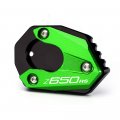 Mokiton Motorcycle Side Stand Extension Kickstand Plate For Kawasaki Z650rs 2021 2022 2023 Foot Pad Support Z 650 Rs Z650 Z-650
