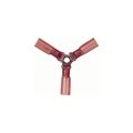 22-18 Awg 3-way Y Cs Heat Shrink Connector Red 5 