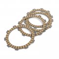 Topteng Clutch Plate Kit Disc Plates Steel Friction Fits For Yamaha Sr125 Se 1981-1983 1989-2003 Xt125 1982-1983