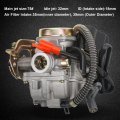 Gy6 50cc Carburetor For 4 Stroke Engine 49cc Scooter Taotao Go Kart Moped Pd18j Carb 139qmb 139qma With Air Filter And Intake