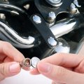 Kiwav Magazi Motorcycle Round Bolt Cap Screw Cover Plug Compatible For 8mm Thread Bolts Allen Key M6 