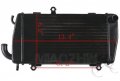 Tcmt Black Left Aluminum Radiator Cooler Engine Cooling Fit For Honda Gl1800 Lh 2002 2003 2004 2005