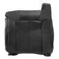Driver Side Top Lean Back Black Microfiber Leather Seat Cover For Chevy Silverado And Gmc Sierra 1999 2000 2001 2002 Fits 