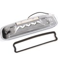 Led 3rd Rear Brake Light Cargo Lamp For Jeep Cherokee 97-01 Clear Lens Chrome Housing Roof Tail Lamps Part Number 55155614ae