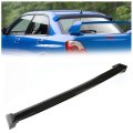 Rear Roof Spoiler For 2002-2007 Subaru Impreza Wrx Sti Window Top Visor Wing Painted Gloss Black Abs Plastic Go-4682 