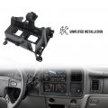 G-plus Dashboard Dash Panel Double Cage Bracket Compatible With Chevy Silverado Tahoe Gmc Sierra 2003 2004 2005 2006 Plastic