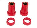 Red Rear Control Arm Bushing Kit 7-301 Stock Size Polyurethane Components For Quiet Operation And Rigidity 