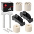 2x Front Storage Cargo Box Latch Kit For Polaris 400 500 550 800 1000 Scrambler 850 Hawkeye Snowmobile