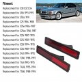 Pair Turn Signal Lamp Side Marker Light Shell Cover 63141377849 Replacement For E30 E32 E34 318i 325i 525i 735i Red