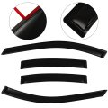 4pcs Side Window Deflectors For 2004 2008 Acura Tl Tape On Rain Guards And Outside Mount Wind Visors Smoked Tint Air 