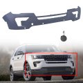 Plastic Front Bumper Cover Primed With Sensor Holes Replacement For 2018 2019 Explorer