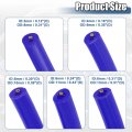 X Autohaux 5pcs 3ft Silicone Vacuum Tubing Hose 1 8 5 32 36 1 4 5 16 Id 130psi Max Pressure Bluautohaux 5pcs 3ft Silicone