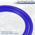X Autohaux 5pcs 3ft Silicone Vacuum Tubing Hose 1 8 5 32 36 1 4 5 16 Id 130psi Max Pressure Bluautohaux 5pcs 3ft Silicone