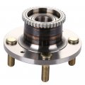 Ocpty New Wheel Hub Bearings Rear 4 Lugs With Abs Compatible For Chevrolet Aveo Pontiac G3 2004-2011 Oe 541009 Pack Of 1