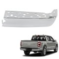 Right Rear Bumper End Set Chrome With Park Assist Sensors Without Auto Replacement For 2021 2022 2023 F150 