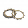Topteng Clutch Plate Kit Disc Plates Steel Friction Fits For Yamaha Xt250x 5c1 2006-2008 Yfm250r 338 2009-2011