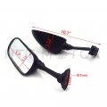 Httmt Mt071-bk Black Oem Replacement Racing Mirrors Compatible With 2001-2002 Suzuk Gsxr 1000 2001-2003 600 750