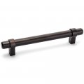 Cosmas 10 Pack 161-160orb Oil Rubbed Bronze Euro Style Cabinet Bar Handle Pull 6-5 16 Hole Centers 