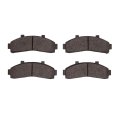 Disc Brake Pads For Mazda B2500 1998 1999 2000 2001 Front Mechanical Pad Wear Sensor 6 06 Inner Width 2 21 Height 0 65 In 
