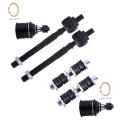 6pc Suspension Kit For Honda Civic 1996 2000 Inner Tie Rod End Lower Ball Joint Sway Bar Link Ev367 K9802 K90123 