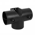 75mm Diesel Heater Ducting Connector 3 Way Parking Pipe Outlet Vent Air Duct Diverter With Adjustable Valve Fits For 