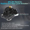 Front Left Driver Side Power Door Lock Actuator Motor For Honda Cr V 2013 Latch Assembly Replace 72150t0ah02 Black