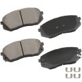 D1826 Brake Pads W Hardware Front Disc Pad Set