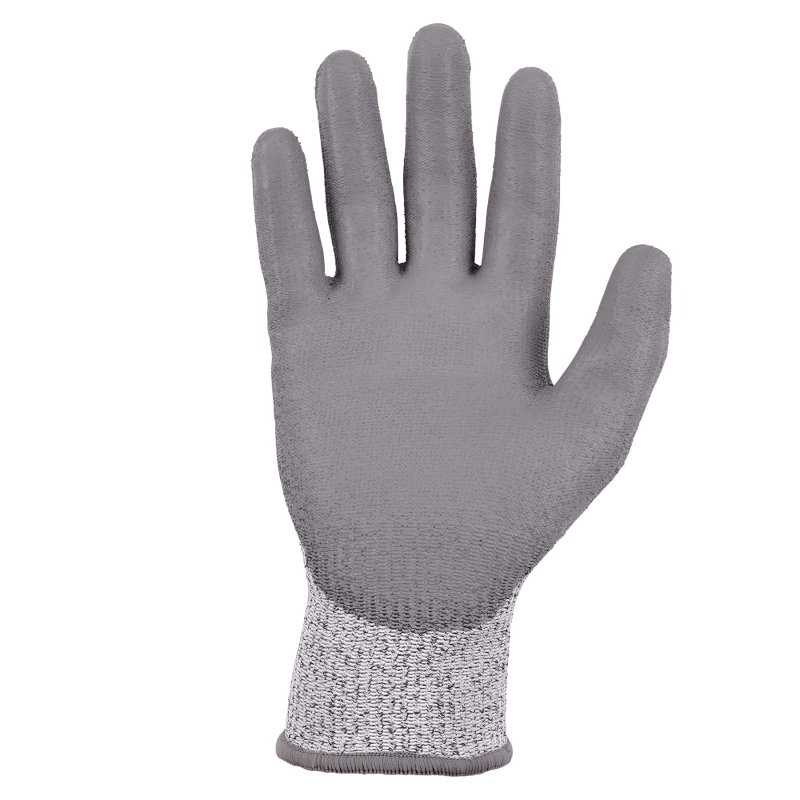 Ergodyne Proflex 7030 Cut Resistant Work Gloves Ansi A3 Pu Coated Palms For Flexible No Slip Grip Abrasion 13g 12-pairs