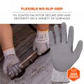 Ergodyne Proflex 7030 Cut Resistant Work Gloves Ansi A3 Pu Coated Palms For Flexible No Slip Grip Abrasion 13g 12-pairs