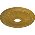 Ekena Millwork Cm18bipgs Bailey Ceiling Medallion8 Od X 3 4 Id 1 1 2 P Hand-painted Pharaohs Gold 