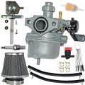 Jdllong Xr70 Crf70 Carburetor For Hondar 1997-2003 Xr70 1997-2005 Crf70f 2004-2012 16100-gcf-672 With Air Filter Fuel Valve