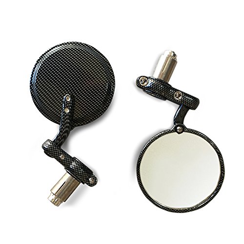 Zxmoto Motorcycle Pair Replacement Aftermarket Racing Mirrors Fits For Kawasaki Suzuki Yamaha Motorcycles With 7 8 Inches