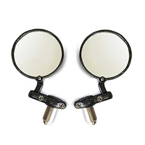 Zxmoto Motorcycle Pair Replacement Aftermarket Racing Mirrors Fits For Kawasaki Suzuki Yamaha Motorcycles With 7 8 Inches