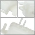 Auto Dynasty Ho3014109 Factory Style Car Coolant Overflow Reservoir Tank With Cap Compatible Honda Civic Coupe Sedan 2001-2005