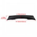Hecasa Rear Trunk Spoiler Compatible With 1990-1997 Mazda Miata 2 Door Ducktail Wing Tailgate Lip