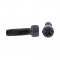 Prime-line Socket Head Cap Screws Hex Allen Drive 5 16 In-24 X 1 In Black 10 Pack