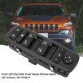 Electric Power Master Window Switch Front Left Driver Side For Cherokee 2 4l 3 2l 2014 To 2017 Seamless Design Easy Install