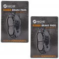 Niche Brake Pad Set For Honda Crf250l Crf250la Crf250rl Crf250rla 06451-kzz-901 Front Semi-metallic 2 Pack