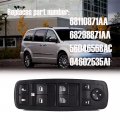Power Master Window Switch Left Driver Side Fits For 2012-2017 Dodge Grand Caravan 2012-2016 Chrysler Town Country Replaces
