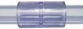 Clear Pvc Pipe Fitting Bluish Tint Coupling Schedule 40 80 1 2 Inch Socket 9 Id