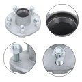 Galvanized Trailer Hub Bearing Kit 5 On 4 In Suitable For 2000lbs Axle And 1 Straight Spindle With 2 Stud
