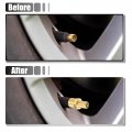 Uxcell Universal 1 8 Inch Npt Tank Valve Air Compressor Fill With 2pcs Anti-corrosion Brass And Adhesive Tape Gold Tone Set